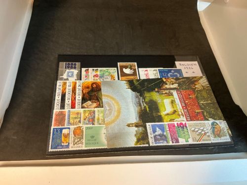 Belgien Jahrgang 1986 postfrisch komplett