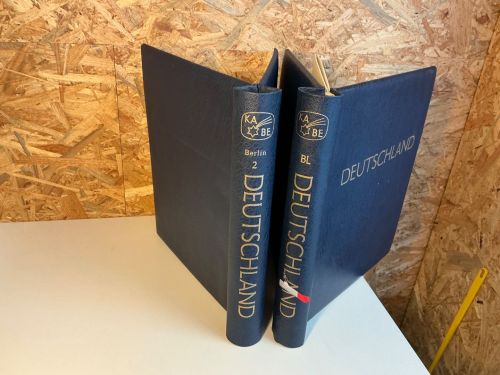 2 Kabe Klemmbinder Atlas blau Deutschland