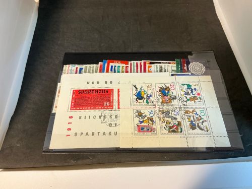 DDR Jahrgang 1966 gestempelt komplett