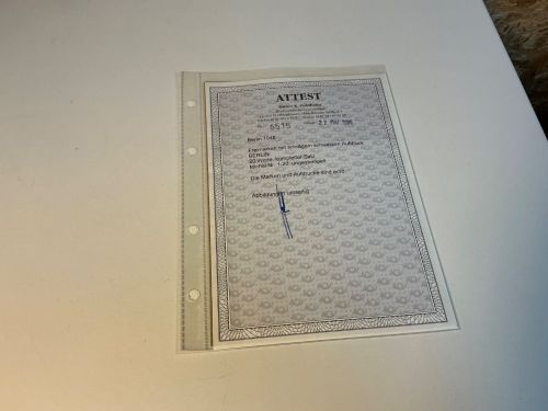 Berlin Michel 1-20 Schwarzaufdruck ungebraucht mit Attest