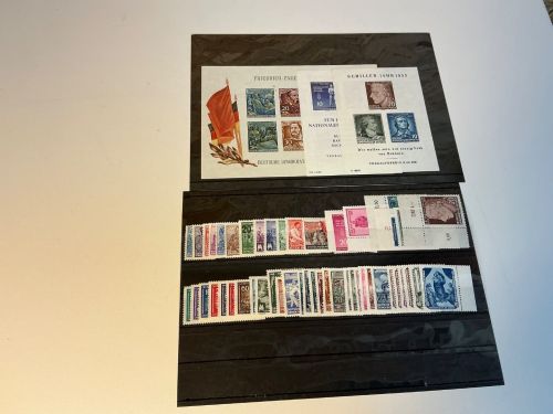 DDR Jahrgang 1955 postfrisch komplett