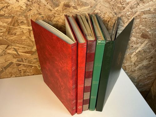 5 Einsteckbücher mit je 32 Seiten verschiedene Farben