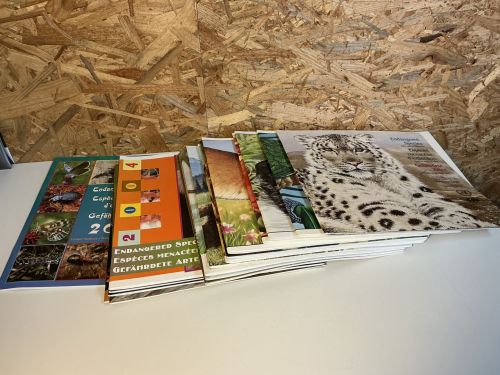 UNO Folder Gefährdete Arten 1993-2009 komplett