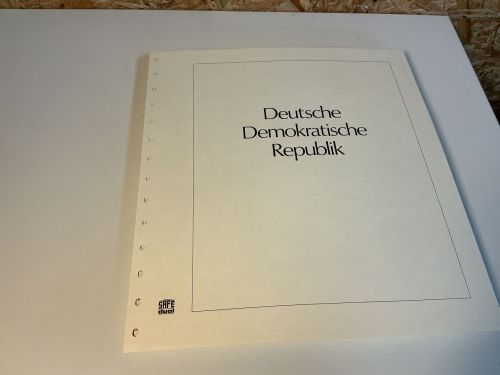 DDR Jahrgang 1985-1990 komplett inkl. Safe Blätter