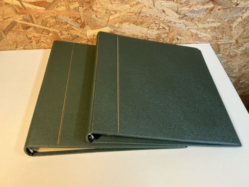 2 Safe Ringbinder grün genarbt 14 Ring