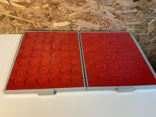 2 Lindner Münzboxen für 24 und 42 Münzen