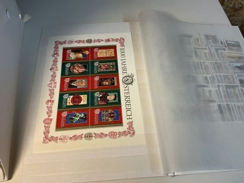 Österreich 1995-99 postfrisch komplett
