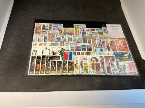 Spanien Jahrgang 1976 postfrisch komplett