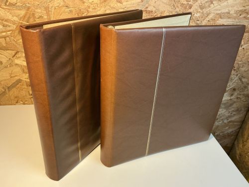 2 Safe Ringbinder braun glatt 14 Ring
