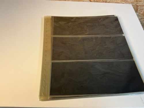 25 Lindner Klarsichthüllen 3er