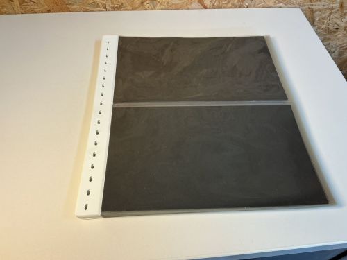 25 Lindner Klarsichthüllen 2er Art. 821