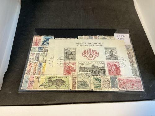 CSSR Jahrgang 1955 gestempelt komplett