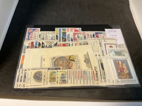 CSSR Jahrgang 1968 postfrisch komplett