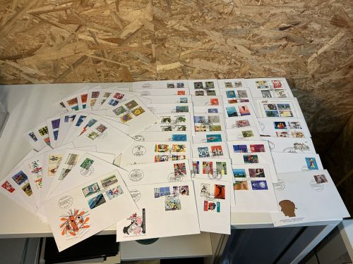 Schweiz Jahrgang 1990-1994 FDC