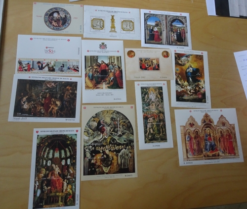 16 Blocks Malteser Orden aus 2002-2006