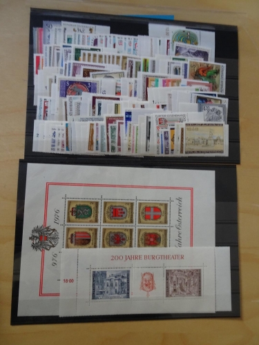Österreich 1975-79 komplett postfrisch