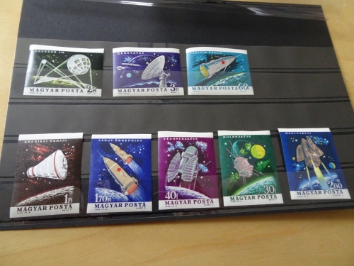 Ungarn Michel 1991/98 B geschnitten postfrisch Raumfahrt