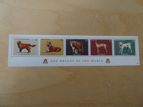 Tuvalu Michel 1850/54 Hunde postfrisch