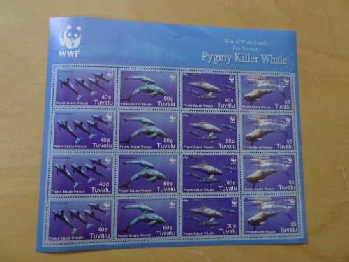 Tuvalu Michel 1307/10 Killerwale WWF KB postfrisch