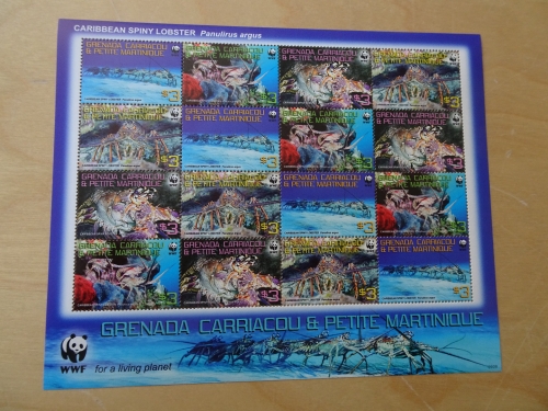 Grenada Michel 4500/03 WWF Meerestiere postfrisch KB