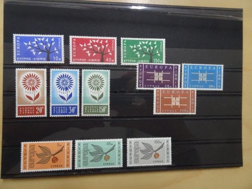 Zypern Cept 1963-1965 postfrisch