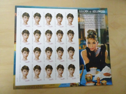 USA Michel 3475 FB Audrey Hepburn postfrisch