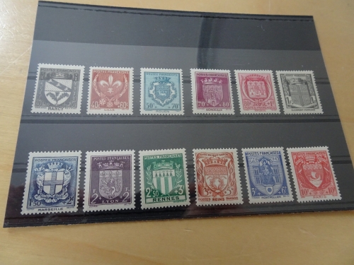 Frankreich Michel 538-549 Wappen postfrisch
