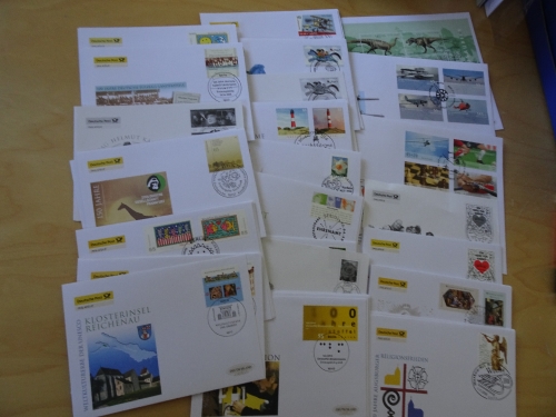 Bund Jahrgang 2008 FDC fast komplett