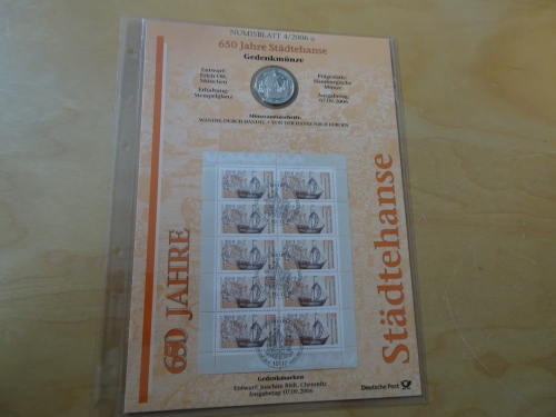 Bund Numisblatt 4/2006 650 Jahre Städtehanse