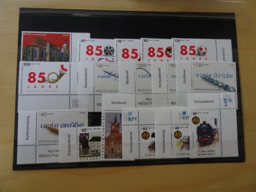 Lot Privatpostmarken Regio Print Vertrieb