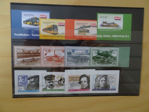 Lot Privatpostmarken PostModern