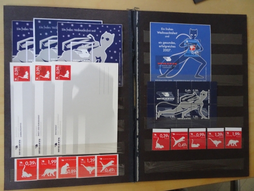 Lot Privatpostmarken Mailcats Katzen