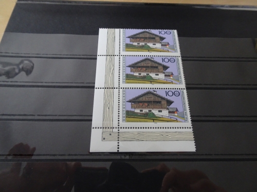 Bund Michel 1822 Dreierstreifen verschobenes Druckbild postfrisch