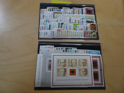 Bund Jahrgang 1980-84 postfrisch komplett