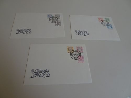 Estland 165-173 FDC