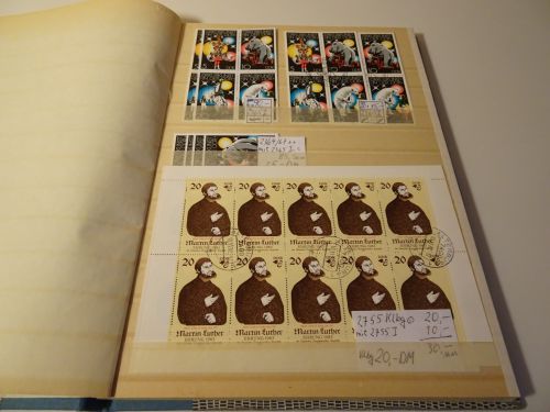 DDR Sammlung Plattenfehler + Druckzufälligkeiten