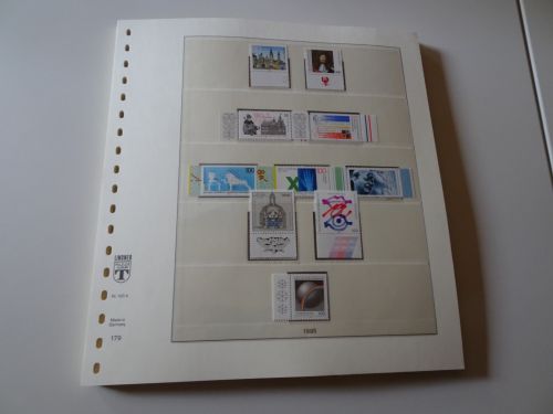 Bund 1995-97 postfrisch + gestempelt in Linder T komplett