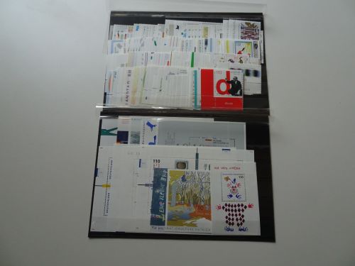 Bund 1998-2000 ohne Selbstklebende + Doppelnominale komplett