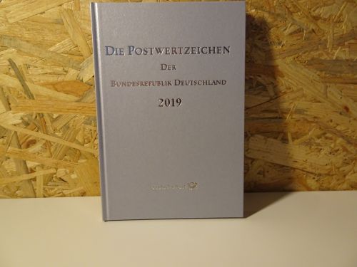Bund Postwertzeichen Jahrbuch 2019 gestempelt (silber)