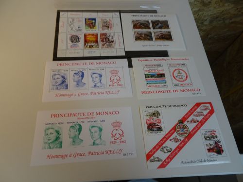 Monaco Michel Block 82-87 postfrisch