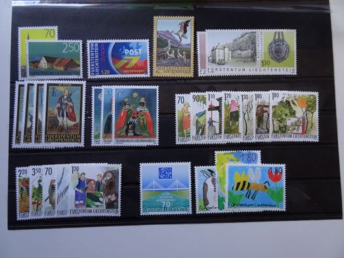 Liechtenstein Jahrgang 2003 postfrisch komplett