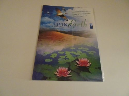Living Earth 3 Folder mit Marken aus verschiedenen Ländern