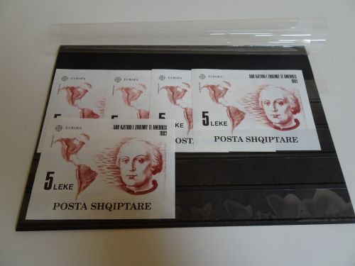 Albanien 5 Stück Michel Block 97 Cept 1992