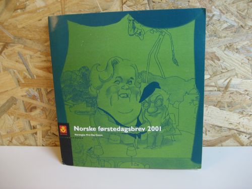 Norwegen Jahrgang 2001 FDC komplett
