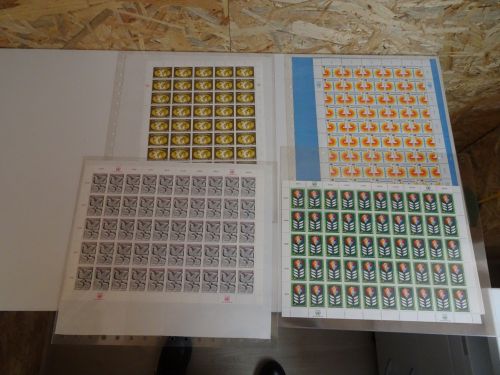 UNO Wien Michel 9-15 postfrisch Bogen