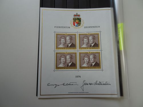 Liechtenstein Michel 614 Kleinbogen postfrisch