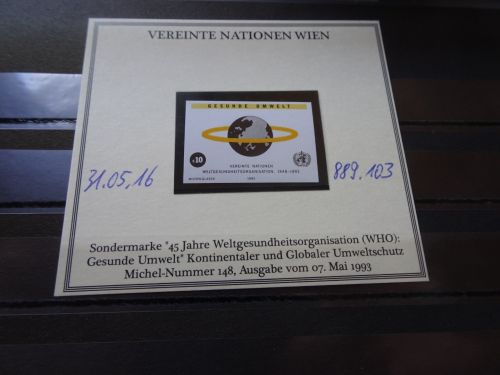 UNO Wien Michel 148U ungezähnt postfrisch