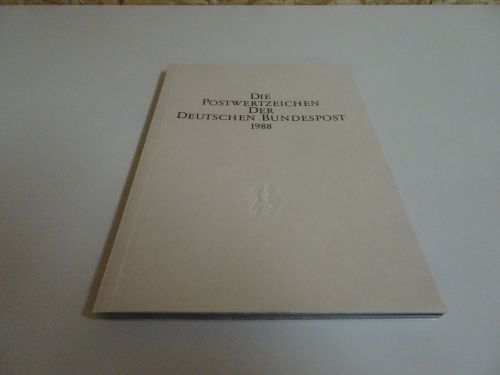 Bund Ministerbuch 1988 postfrisch
