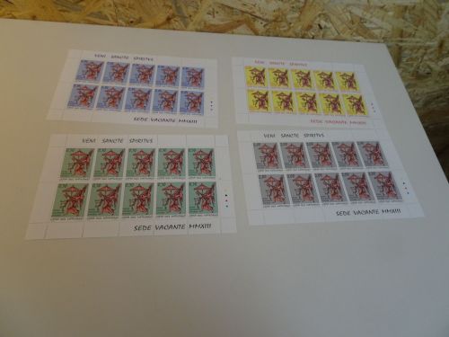 Vatikan Michel 1762/65 10er KB postfrisch Sede Vacante