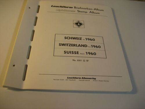 Schweiz Leuchtturm falzlos 1960-1967